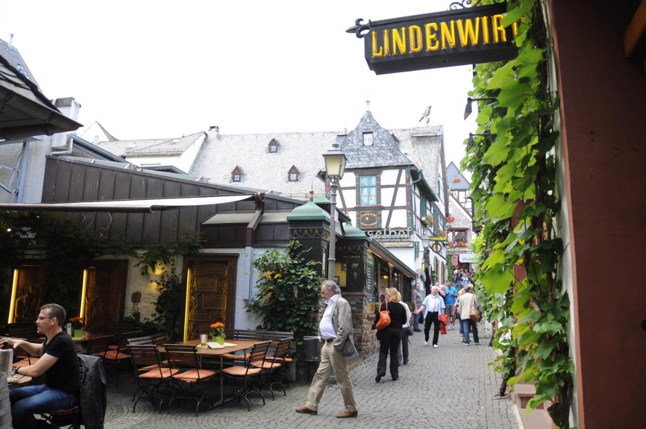 Hotel Krone Ruedesheim Rüdesheim am Rhein Exteriör bild