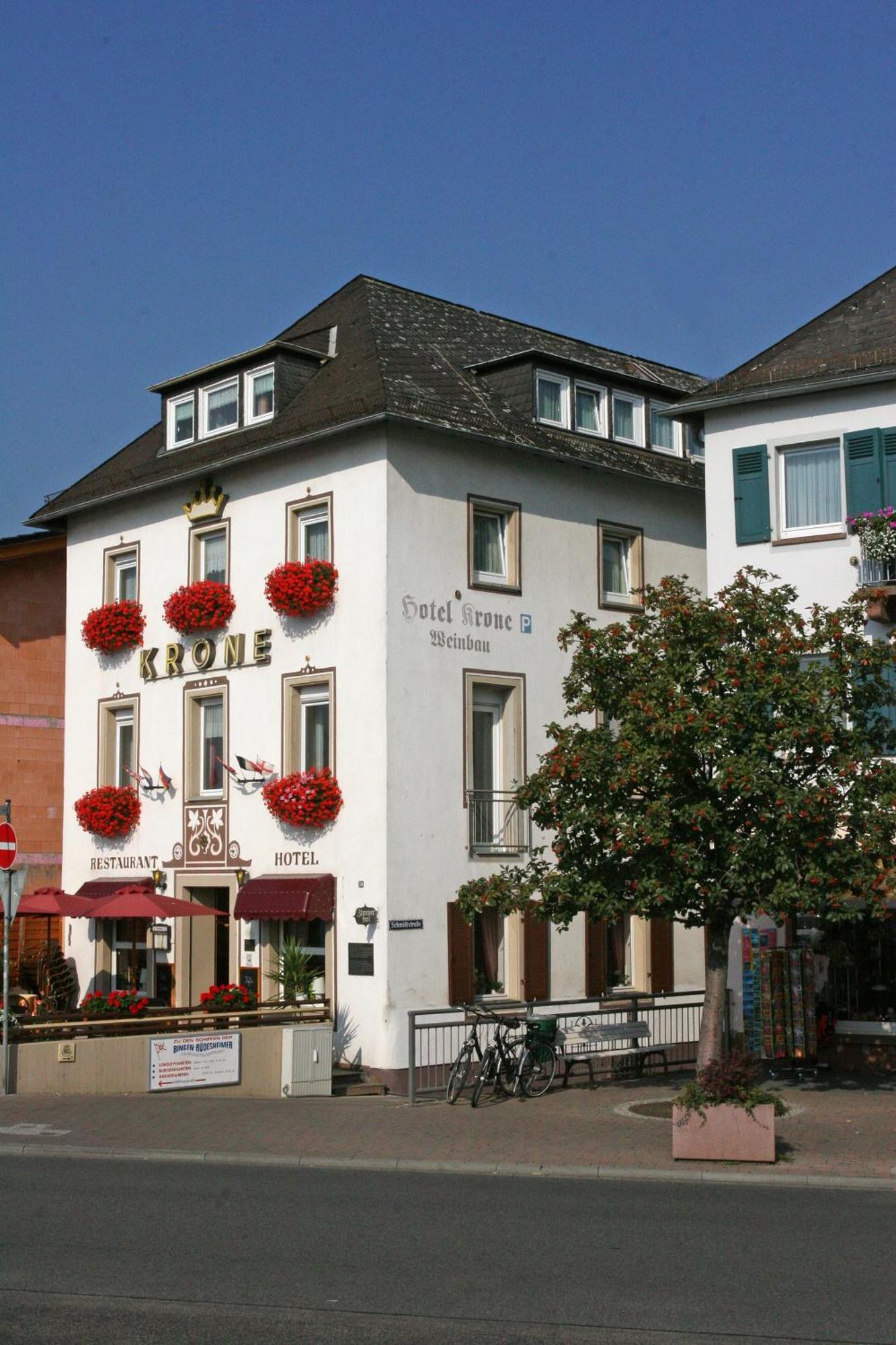 Hotel Krone Ruedesheim Rüdesheim am Rhein Exteriör bild